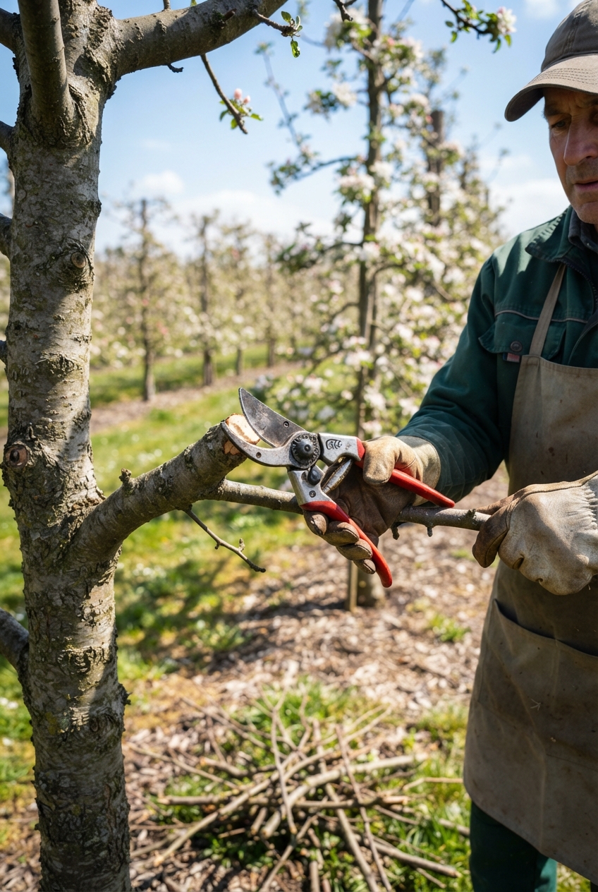Taille des arbres fruitiers